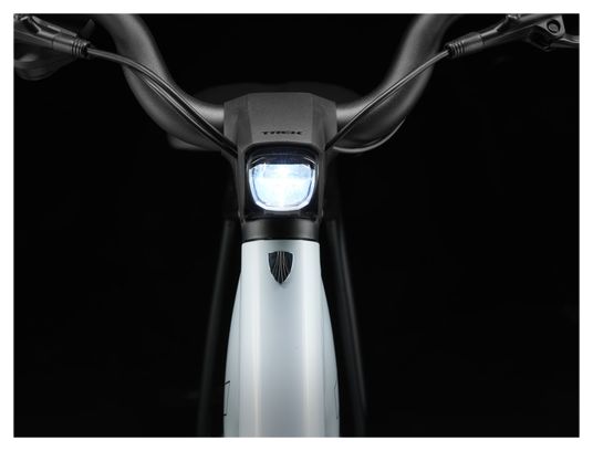 Vélo de Ville Électrique Trek Verve  2 Lowstep 400wh Shimano Cues 9V Gris Gen.3