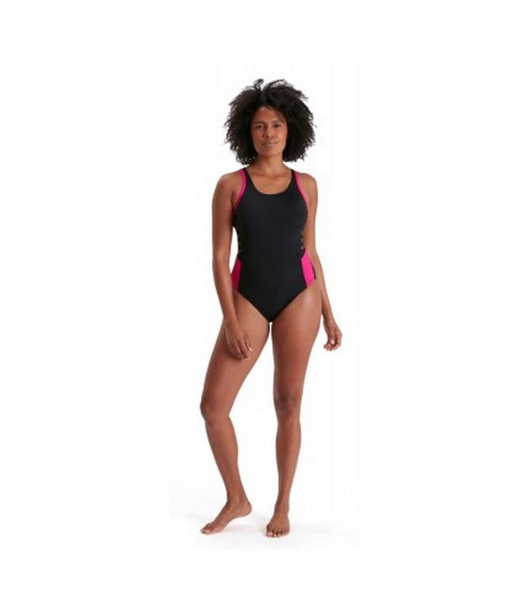 Speedo - Maillot de bain BOOM - Femme (Noir / Rose) - UTCS1249
