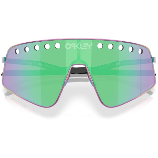 Lunette vélo OAKLEY SUTRO TI SWEEP POLISHED OIL SLICK/PRIZM ROAD JADE