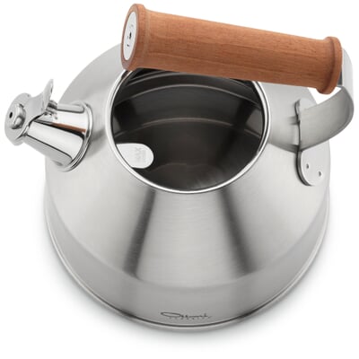 Italienischer Wasserkessel LIGNUM SATINATO