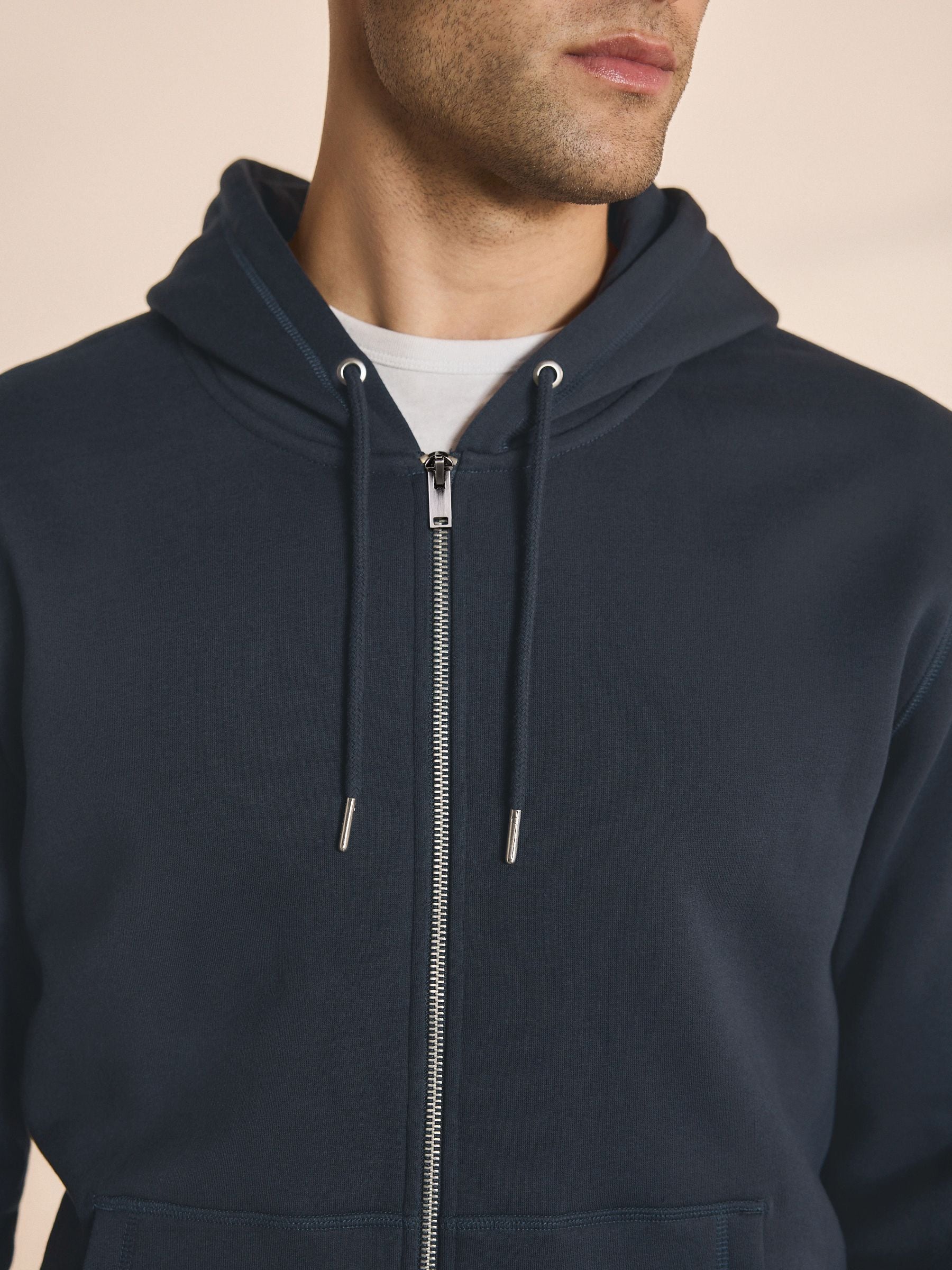 Donkerblauw - Enkele - Hoodie