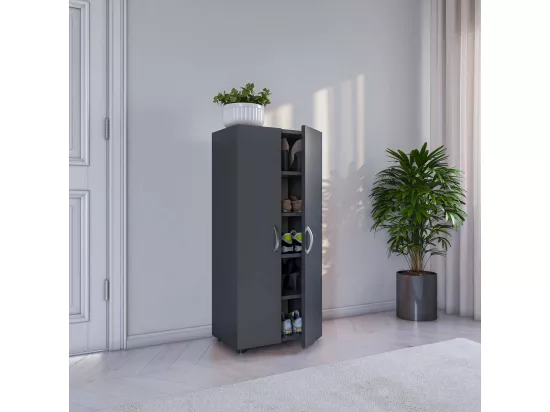 XL Bois Grande armoire à chaussures Ulas 5