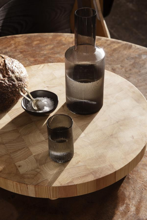 Ferm Living Flow schaal small Ø9 off-white speckle