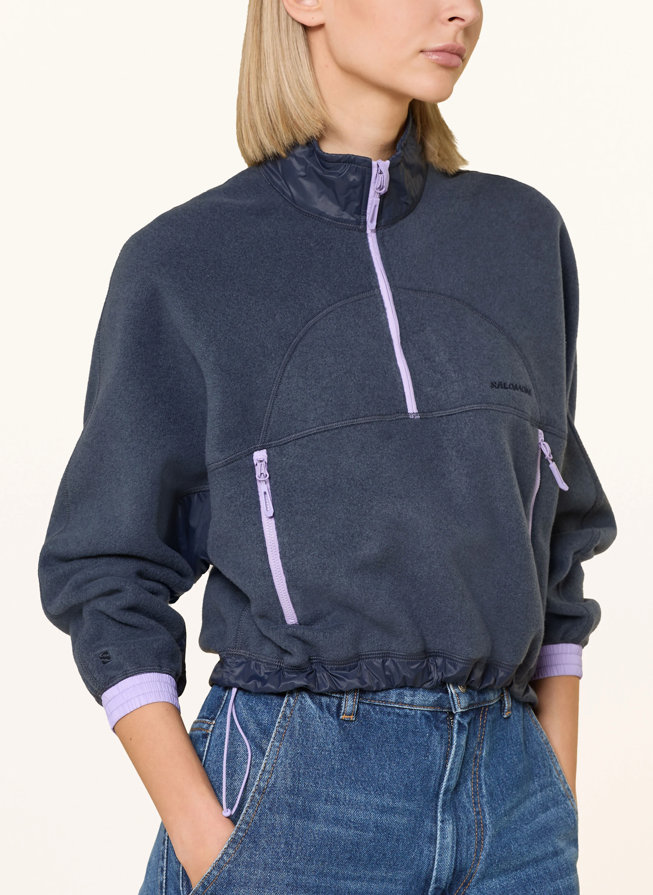 SALOMON Midlayer CHROMA CROPPED