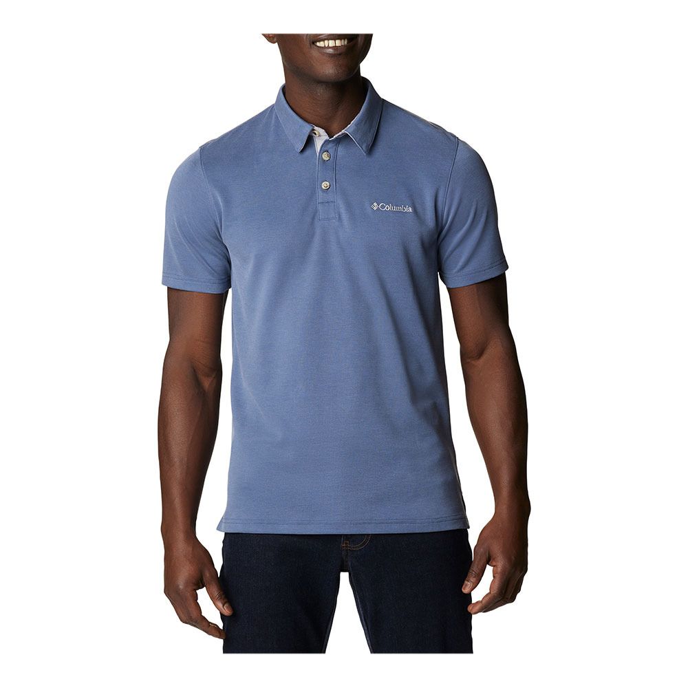 Columbia NELSON POINT - Polo Homme dark mountain
