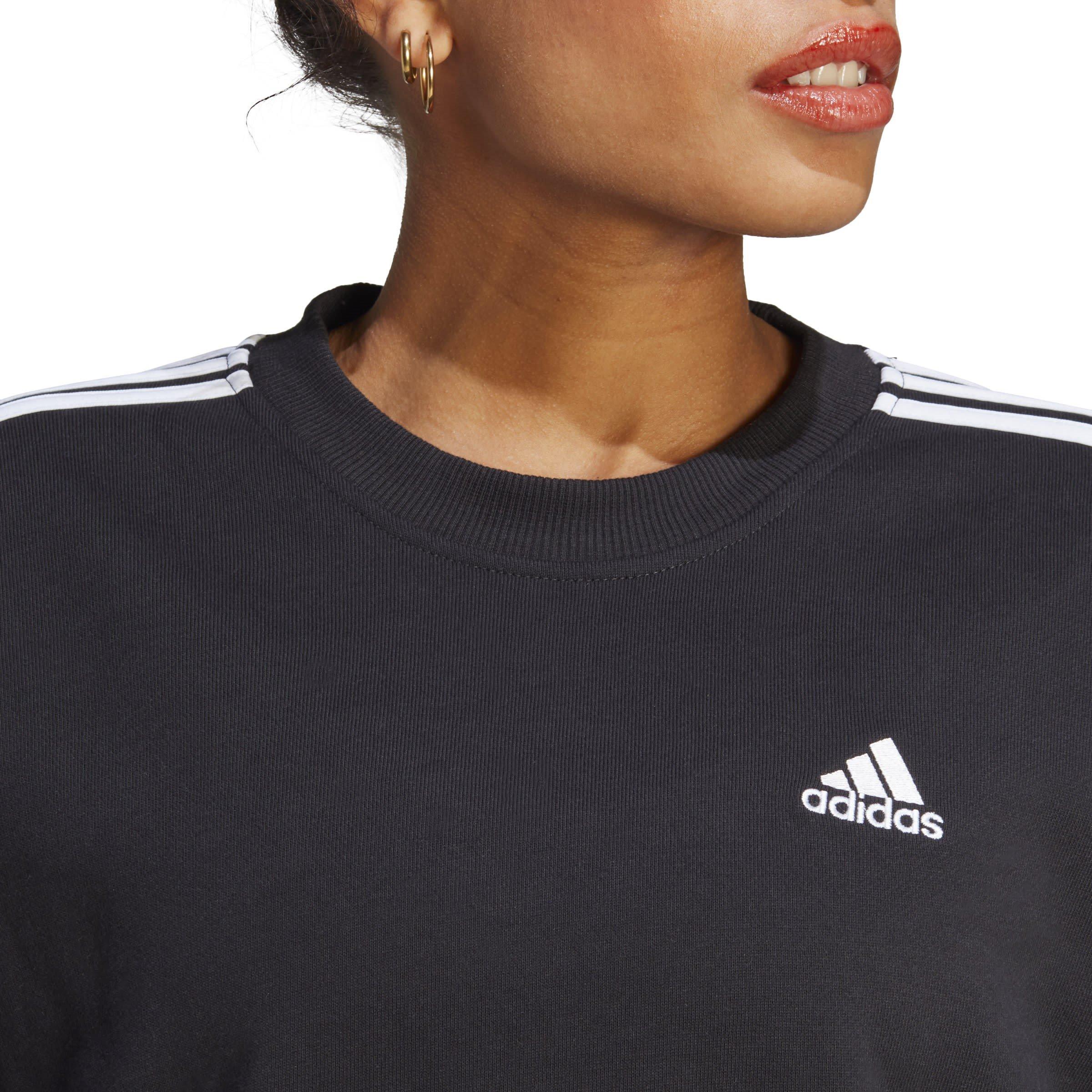 adidas Essentials Studio Lounge 3-Stripes Sweatshirt Womens