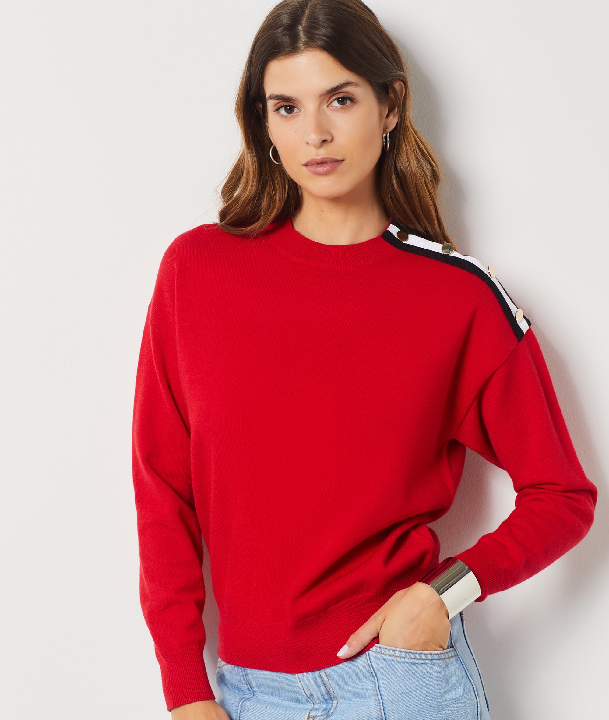 Pull en maille fine