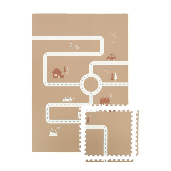 Puck Playmat Road - Sandy Blue