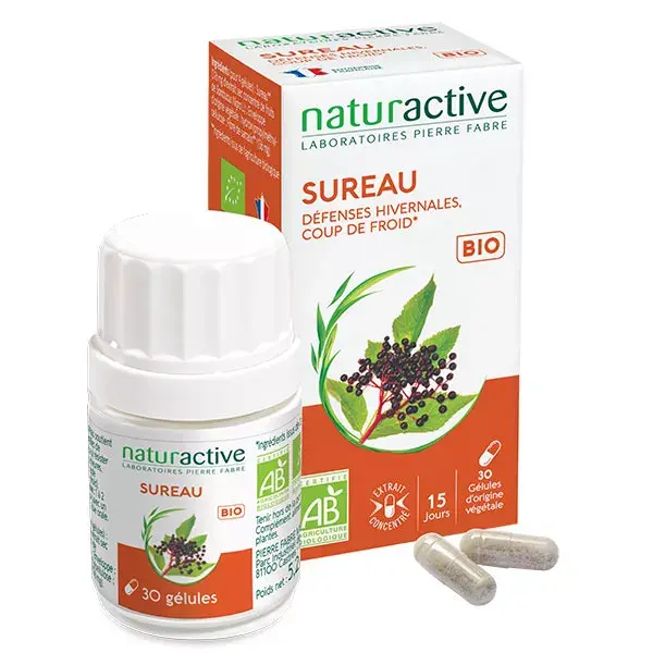 Naturative Sabugueiro Orgânico 30 cápsulas