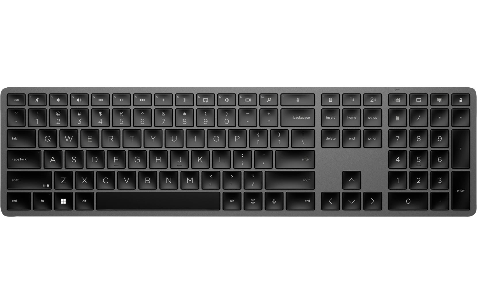 Tastatur Dual Mode 975<br>Vielseitige, schlanke und kabellose Dual-Mode-Tastatur