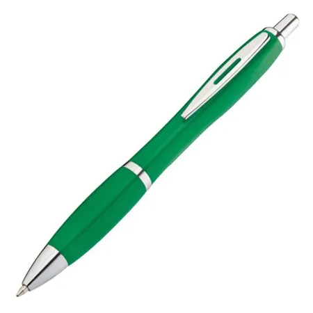 Macma Kugelschreiber mit Metallclip, grün, 25 Stück