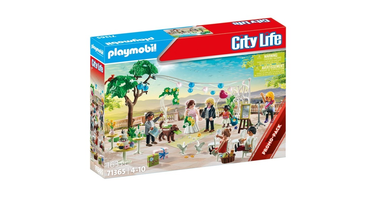 PLAYMOBILCity Life - Huwelijksfeest Constructiespeelgoed  (71365)