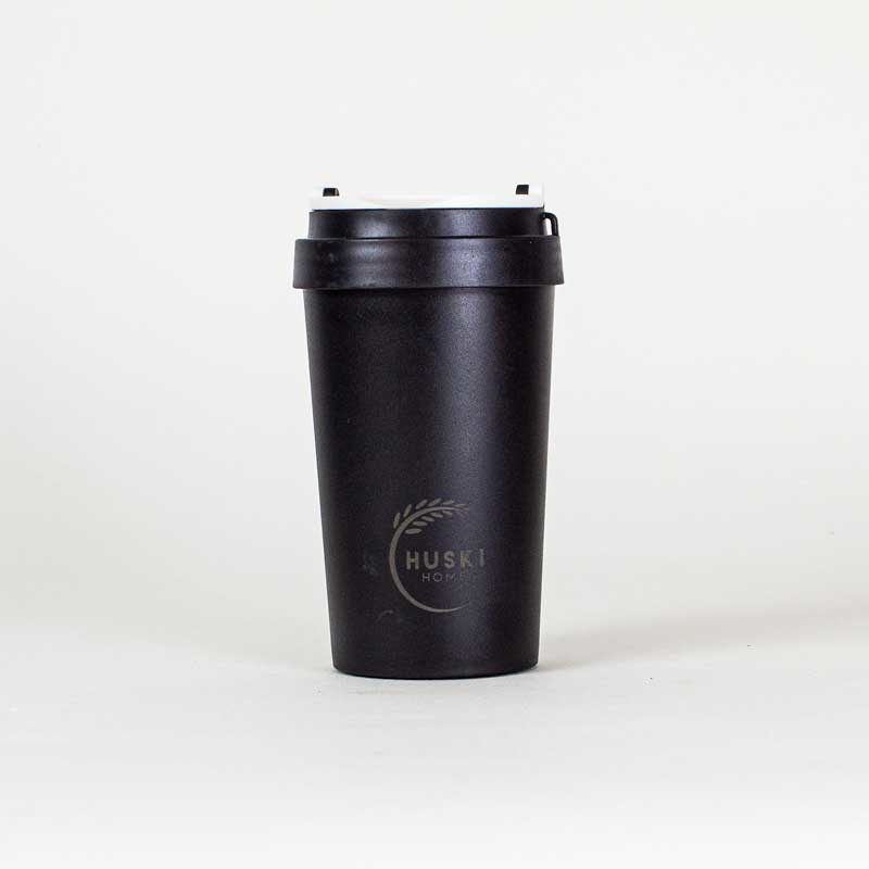 huski home Rice Husk Cup Obsidian 400 ML