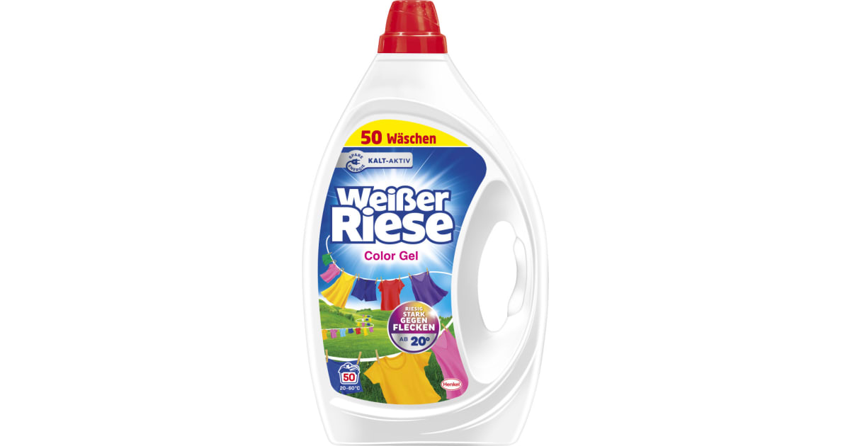 Weisser Riese Color Gel 50 Waschgänge