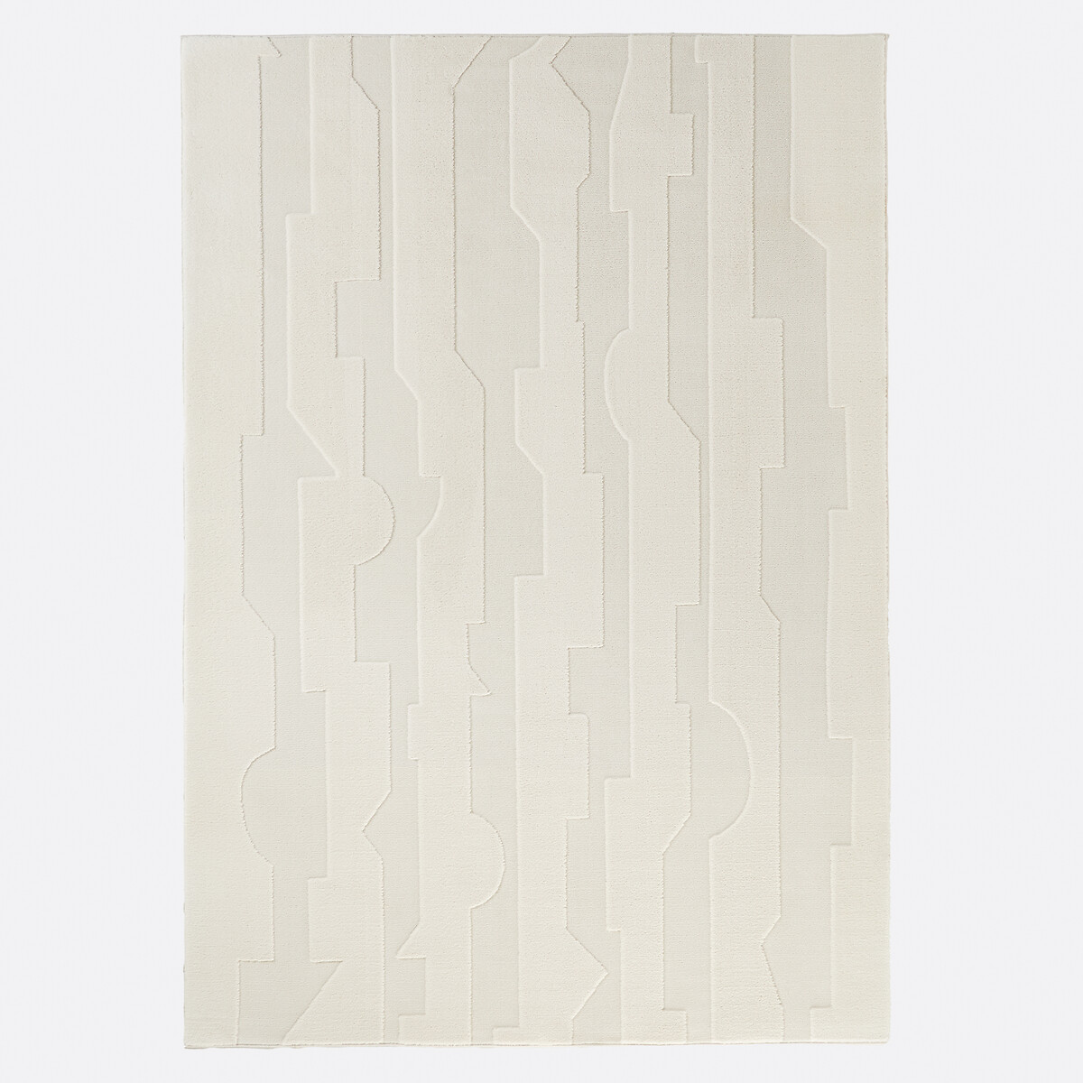 LA REDOUTE INTERIEURS<br>Tapete retangular, motivos totêmicos, Gioma