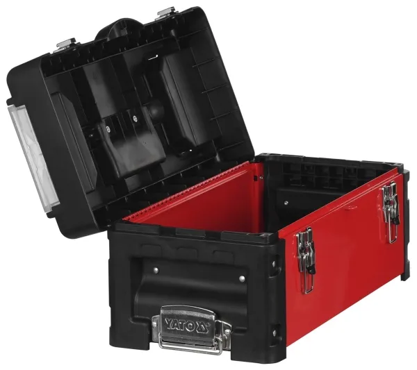 Yato YT-09101, Værktøjskiste, Metal, Sort, Rød, 45 kg, 520 mm, 320 mm