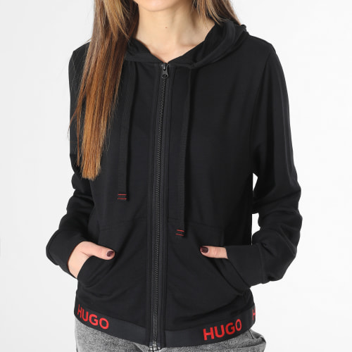 Sweat Capuche Zippé Femme 50490599 Noir
