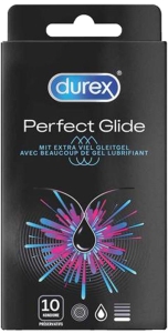 Durex Perfect Glide Präservativ, 10 Stück