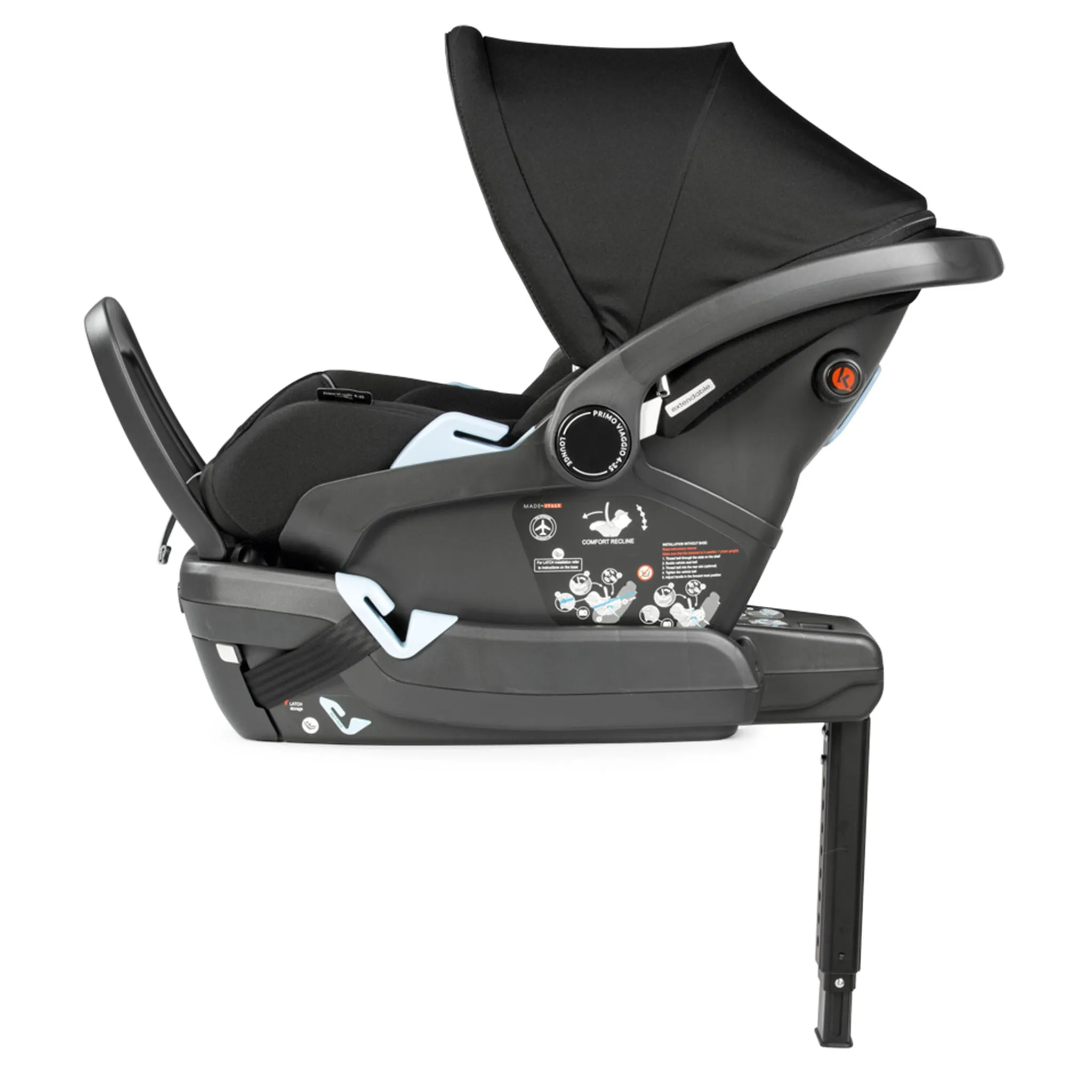 Peg Perego Siège d'Auto Primo Viaggio Lounge 4-35lb - Onyx