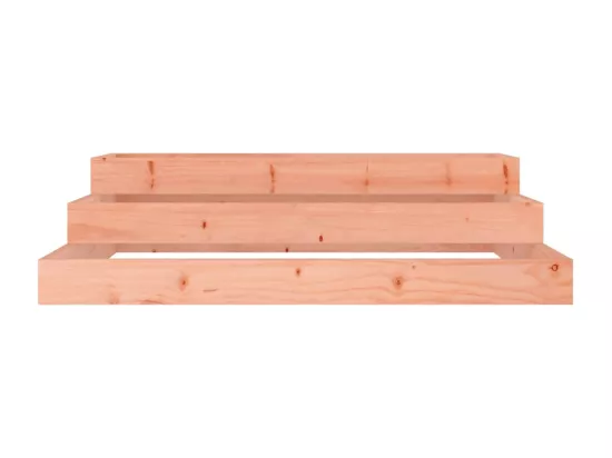 Jardinière bac lit surélevé bois marron 107 x 107 x 27 cm 02_0037292