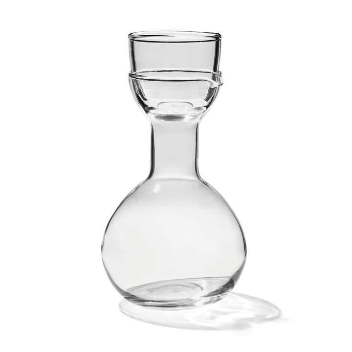 Form & Refine - Pinho Karaffe mit Glas, klar