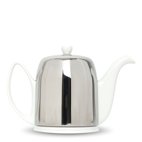 Sunday Natural Products  Teekanne Porzellan Salam Weiss 8 Tassen
