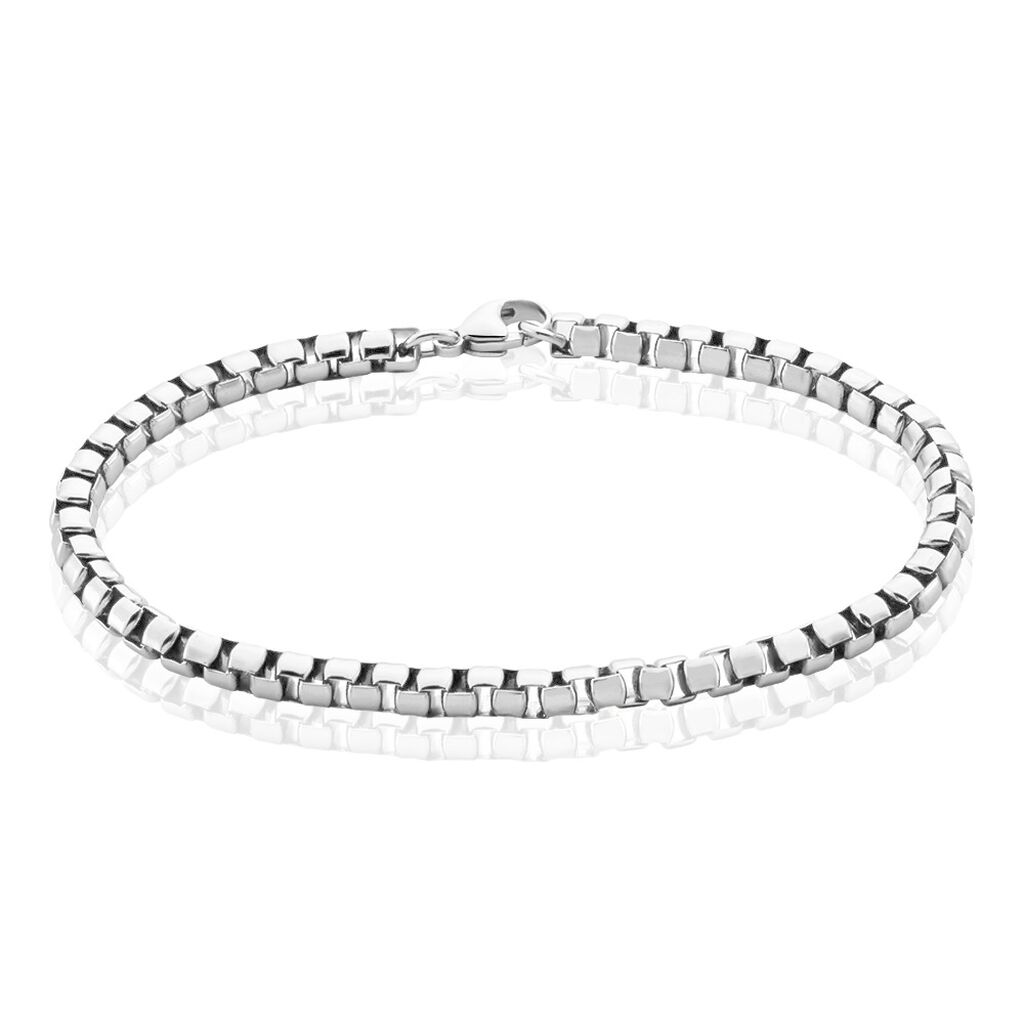 Bracelet Argent Blanc Gustin