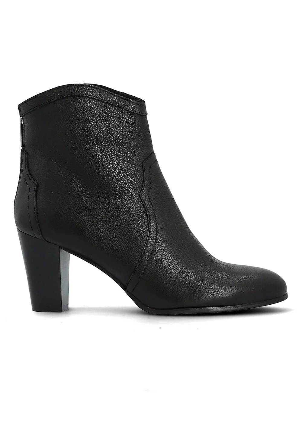 BOOT SWAN CUIR NOIR