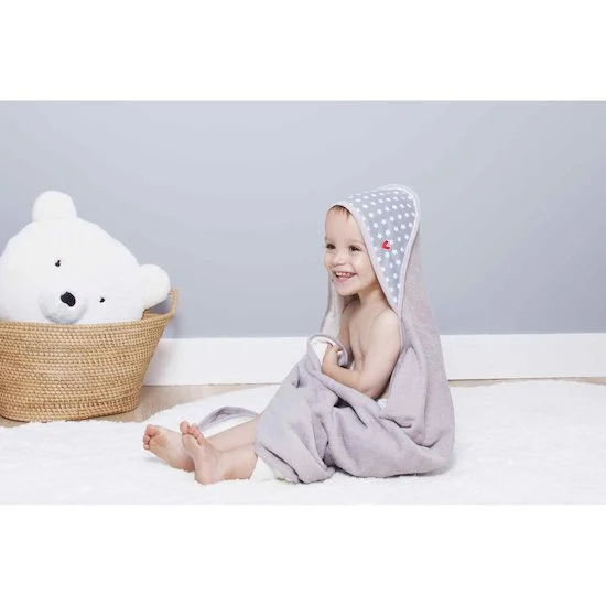 Serviette papillon bambou   White Stars        de               Babytolove