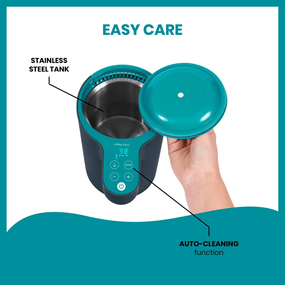 Babymoov Distributeur d'eau instantané Milky Now pour biberons