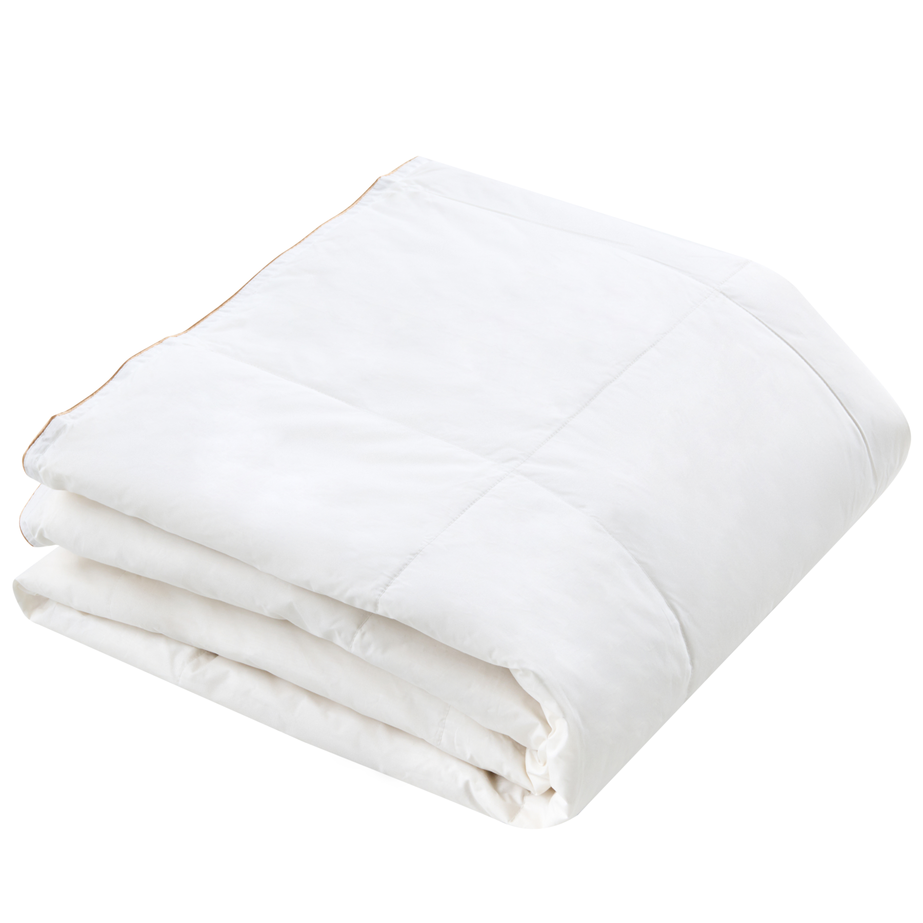 Beliani - EIGER - Dekbed medium warm - Wit - 220 x 240 cm - Eendendons