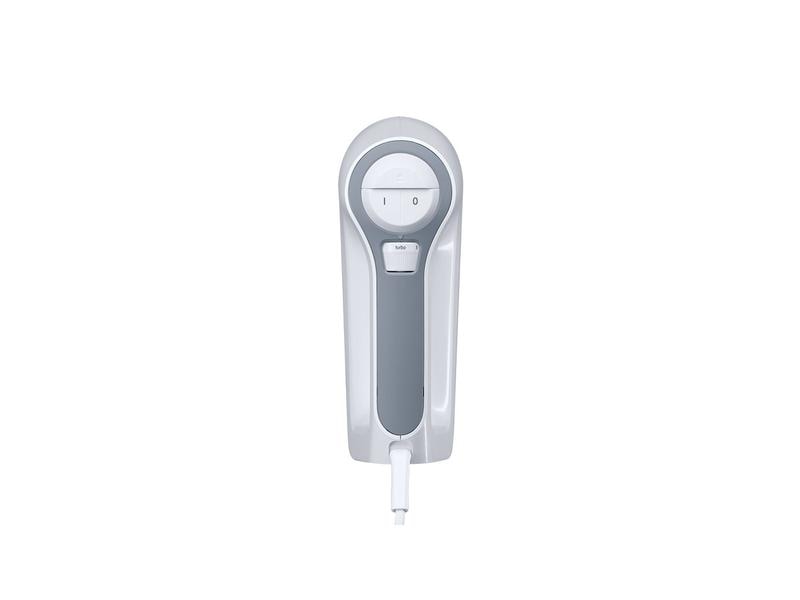 Braun Handmixer MultiMix 3 HM3107WH Weiss Handmixer mit Knethaken, Mixbecher und Pürierstab
