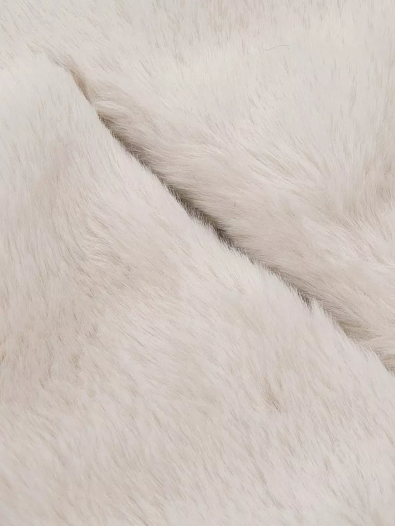 RINO&PELLE Schal in Felloptik creme