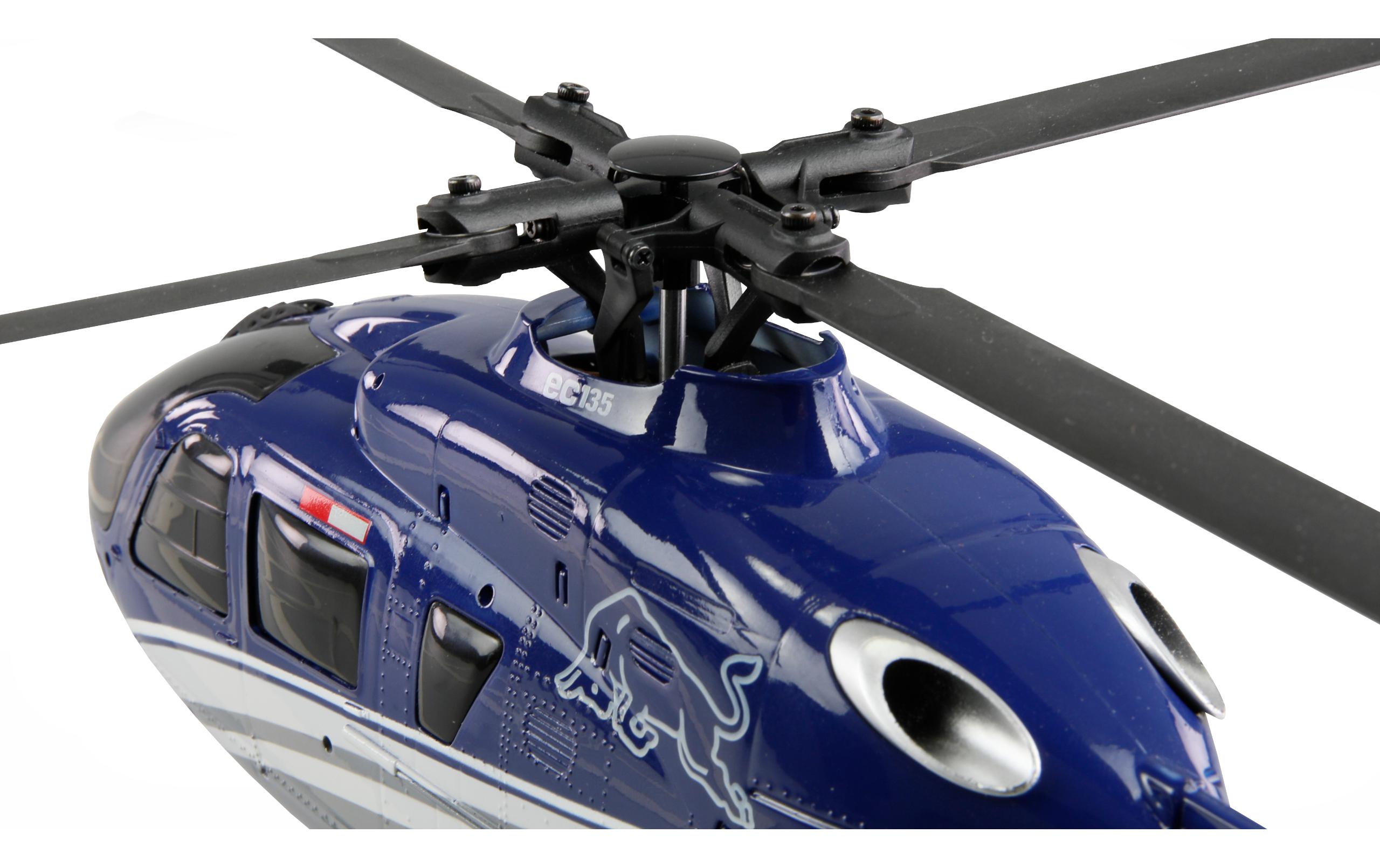 Helikopter EC135 Pro the Flying Bulls Brushless CP RTF<br>Pitch-gesteuerter Scale Heli mit 6G Gyro