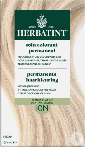 Herbatint Soin Colorant Permanent 10N Blond Platine 1 Kit