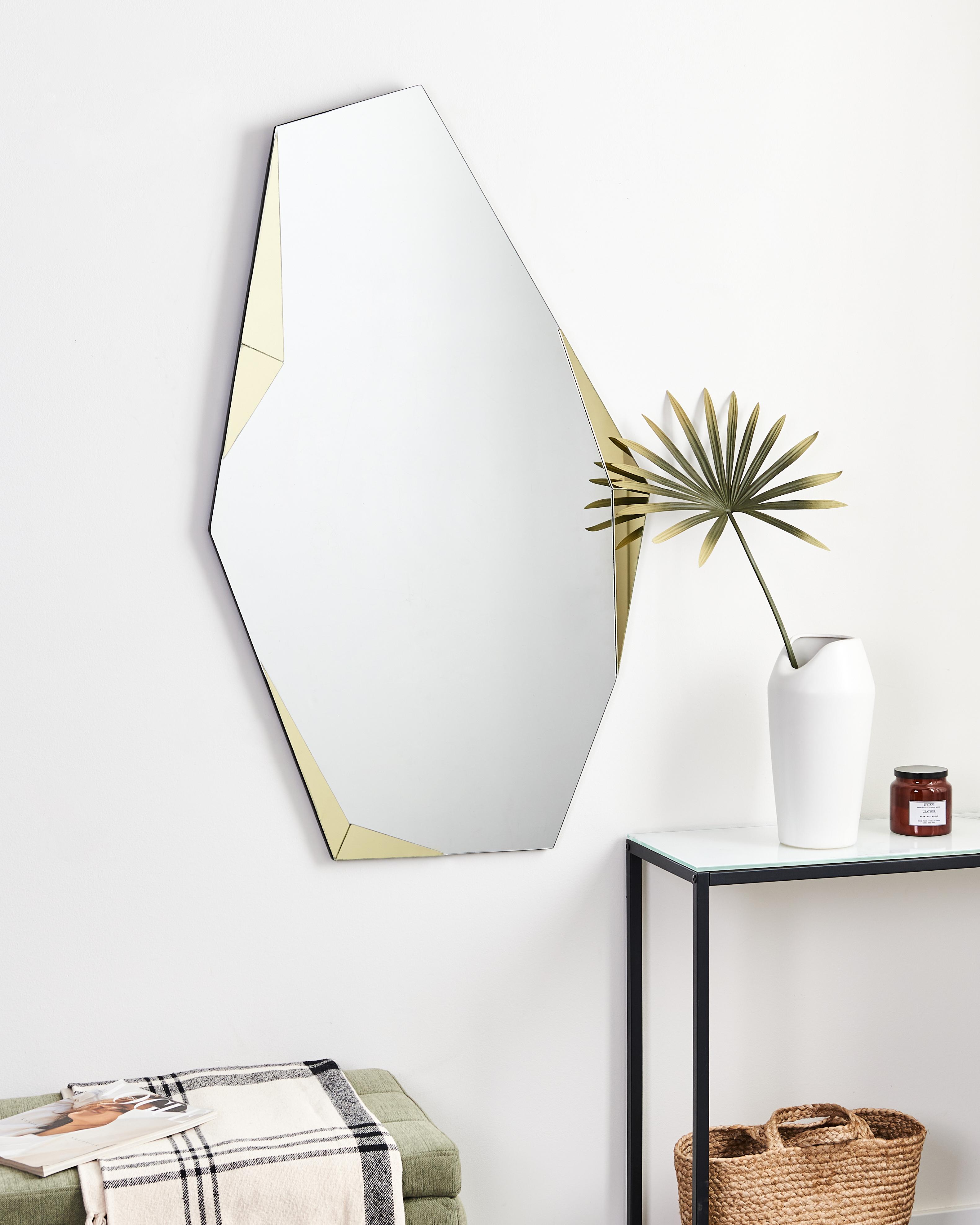 Wandspiegel ARGUEL 68 cm 120 cm Goud
