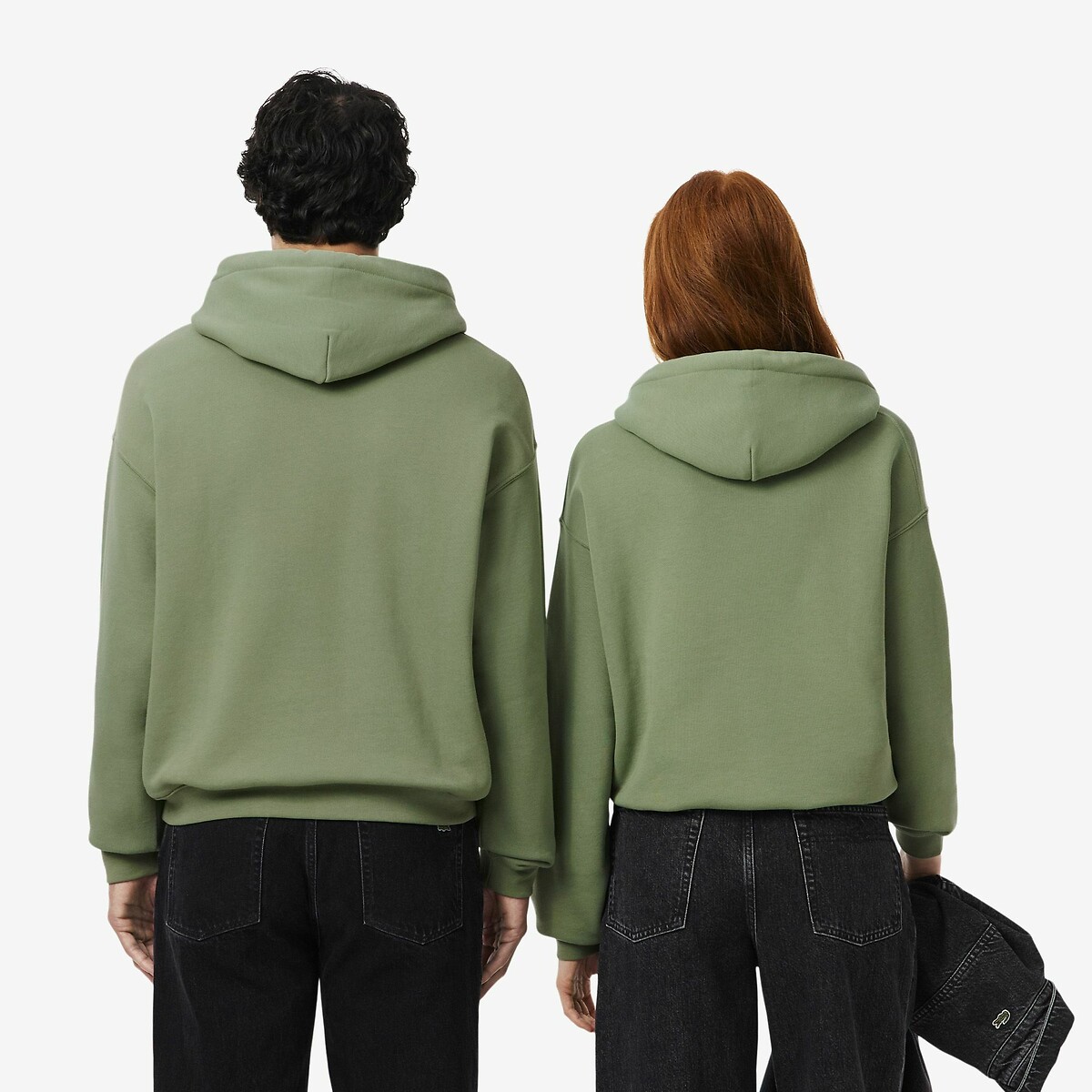 Moletom com capuz LACOSTE com logo tonal