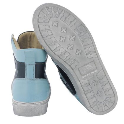 Baskets Helstons MAYA - Gris / Bleu