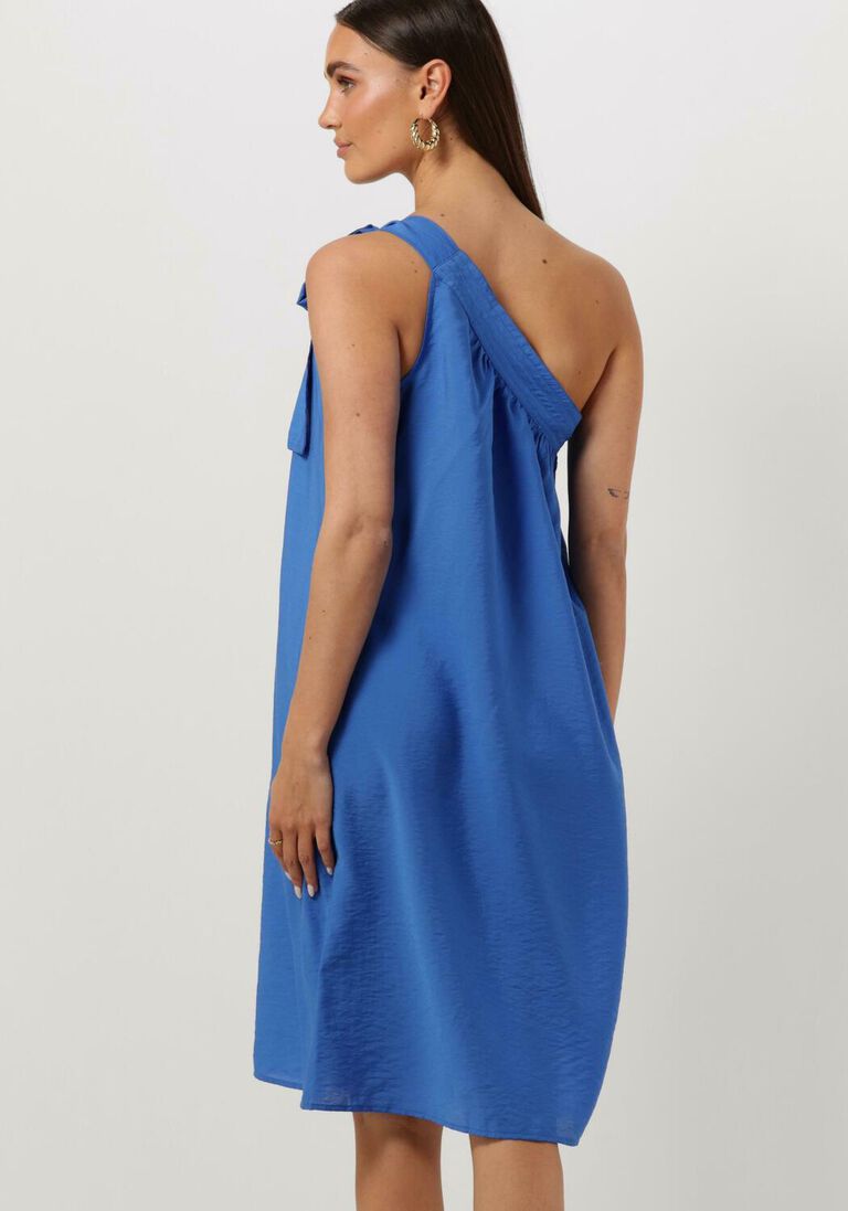 CO\\'COUTURE kobalt co'couture mini jurk callum asym midi dress