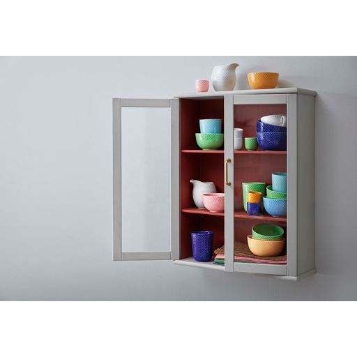 Lyngby Porcelæn Rhombe Color Skål, Mørkeblå, Ø13 cm
