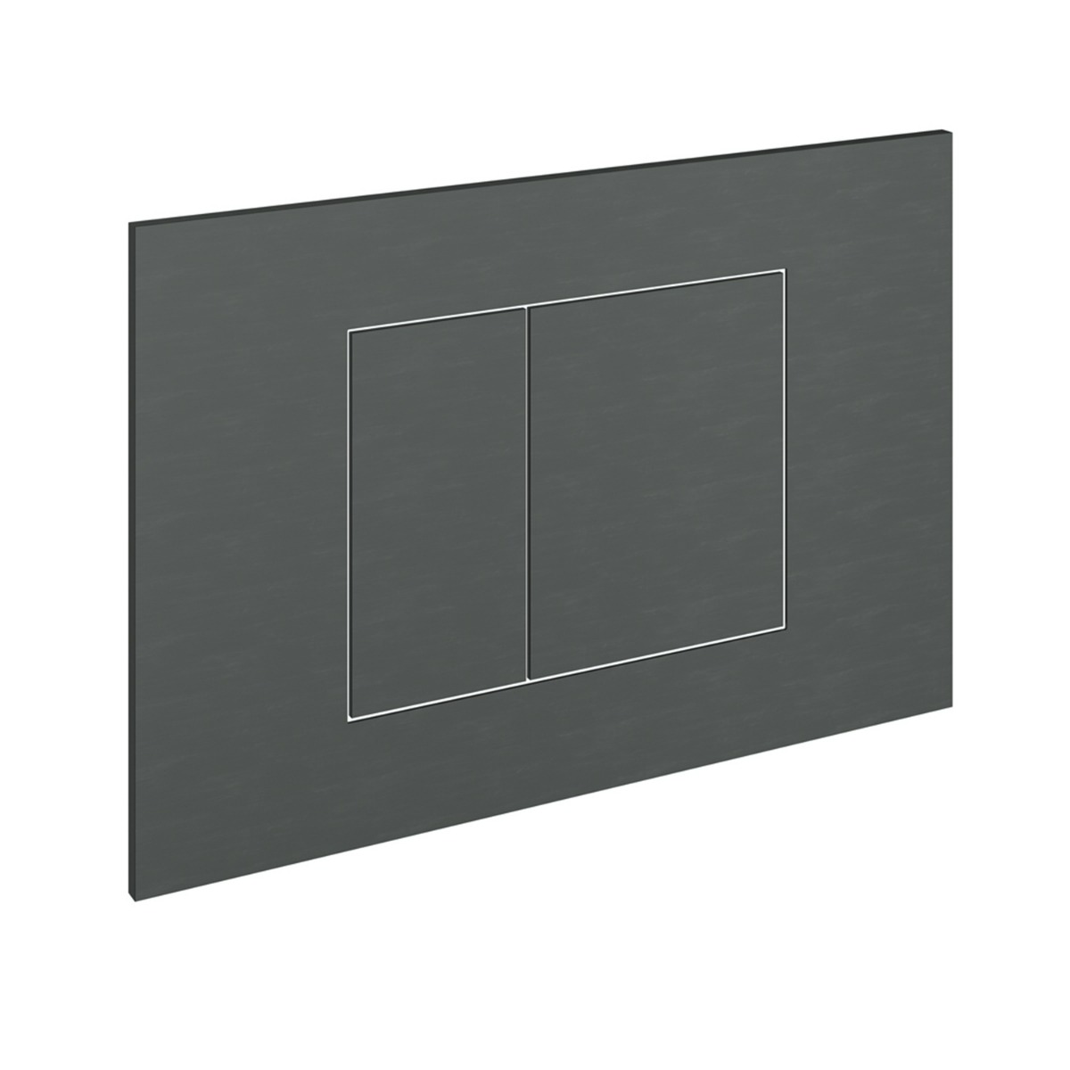 Hotbath Bas drukplaat voor Geberit UP320/UP720/TECE gunmetal geborsteld PVD