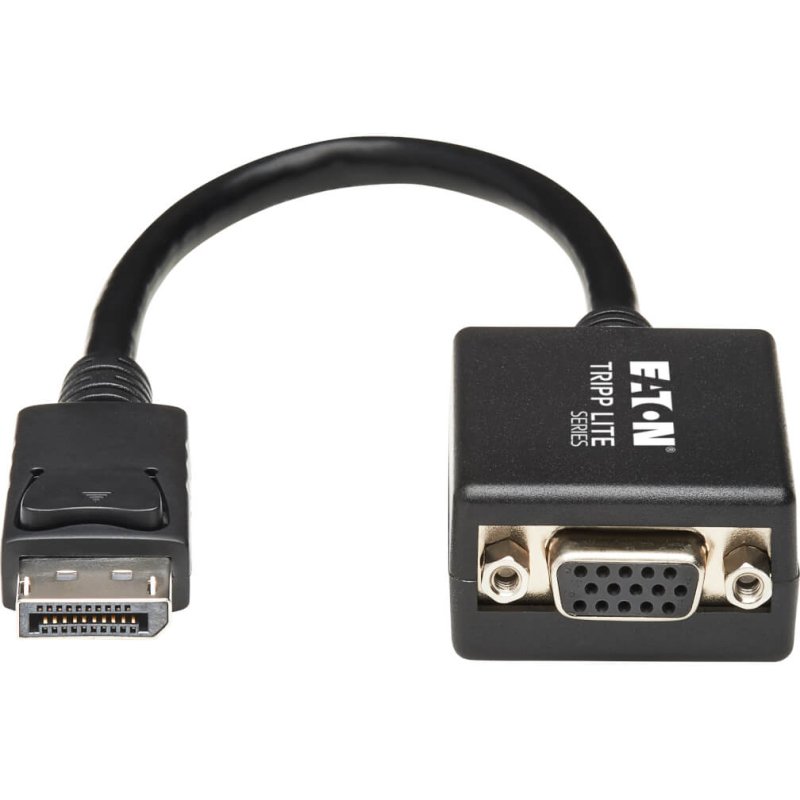 Tripp Lite P134-06N-VGA câble vidéo et adaptateur 0,15 m DisplayPort VGA (D-Sub) Noir