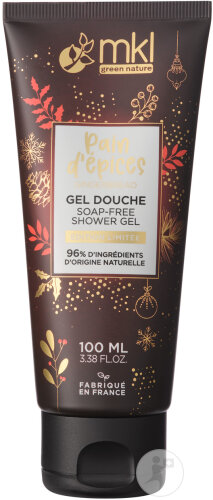 MKL Green Nature Gel Douche Pain D'Épices Édition Limitée Tube 100ml