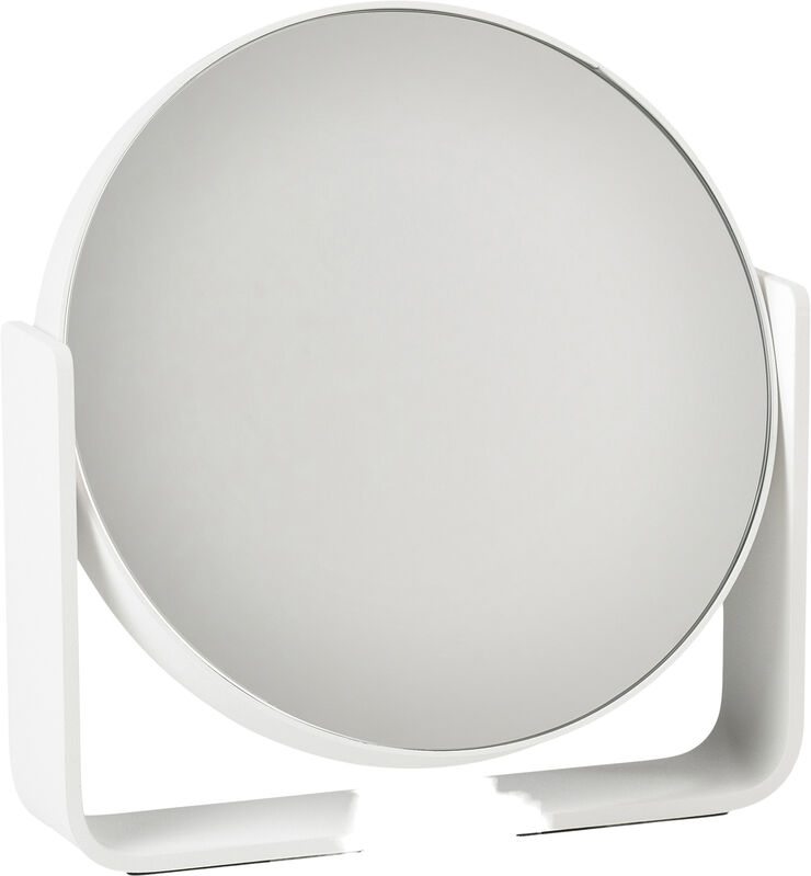 Zone Bordspejl m. 5 x forstørrelse Ume White White