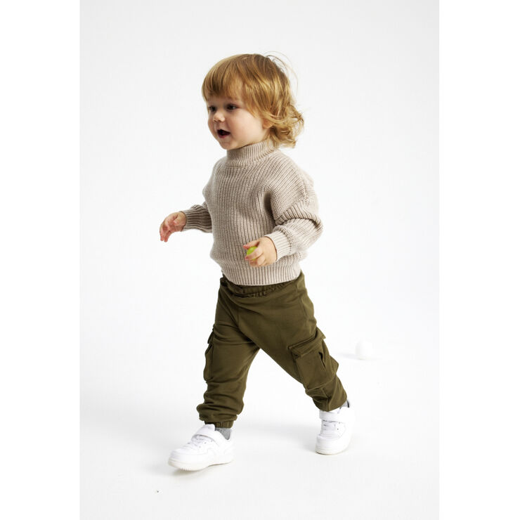 The New TNSLegend Uni Cargo Sweatpants Ivy green