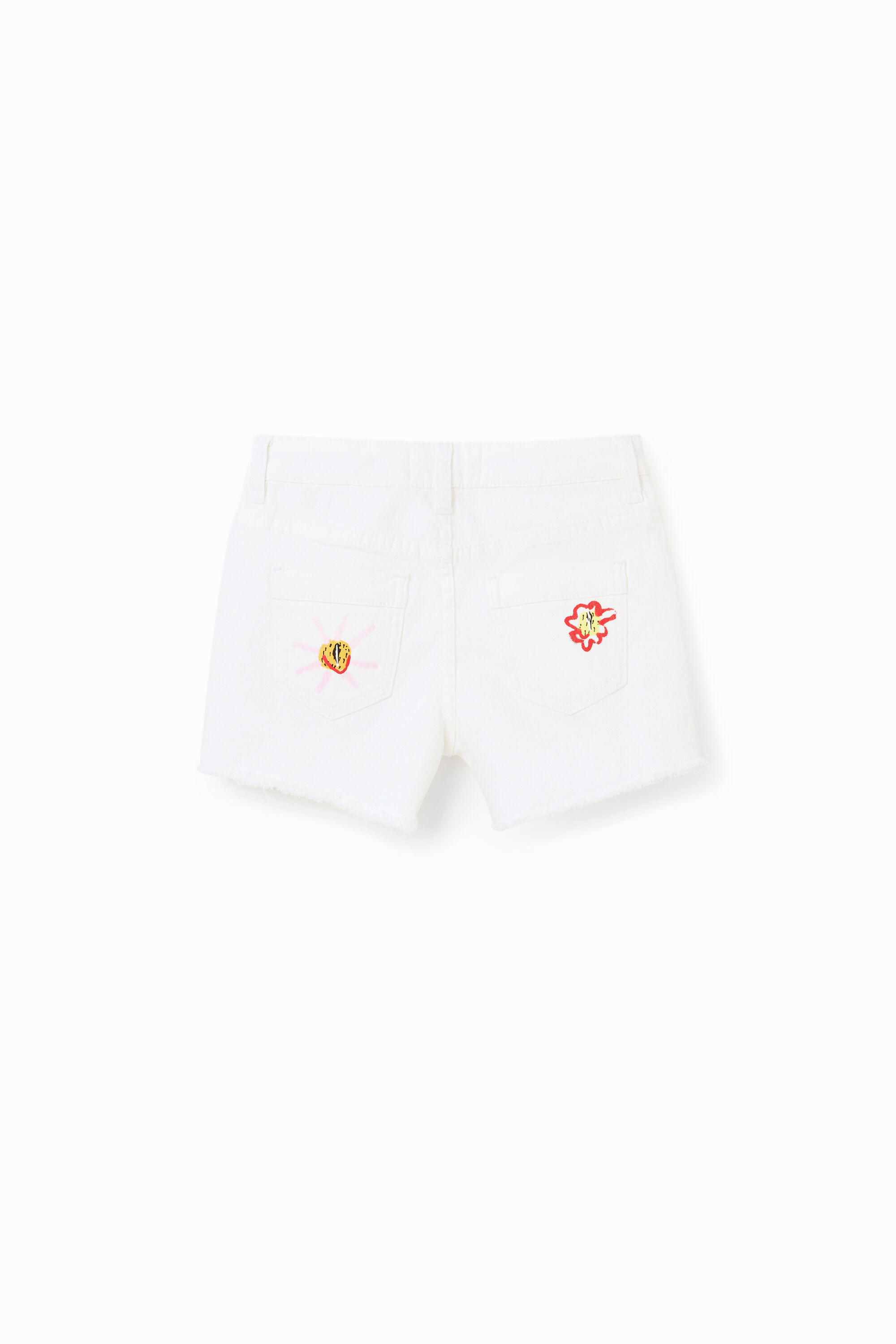 Short en jean soleils