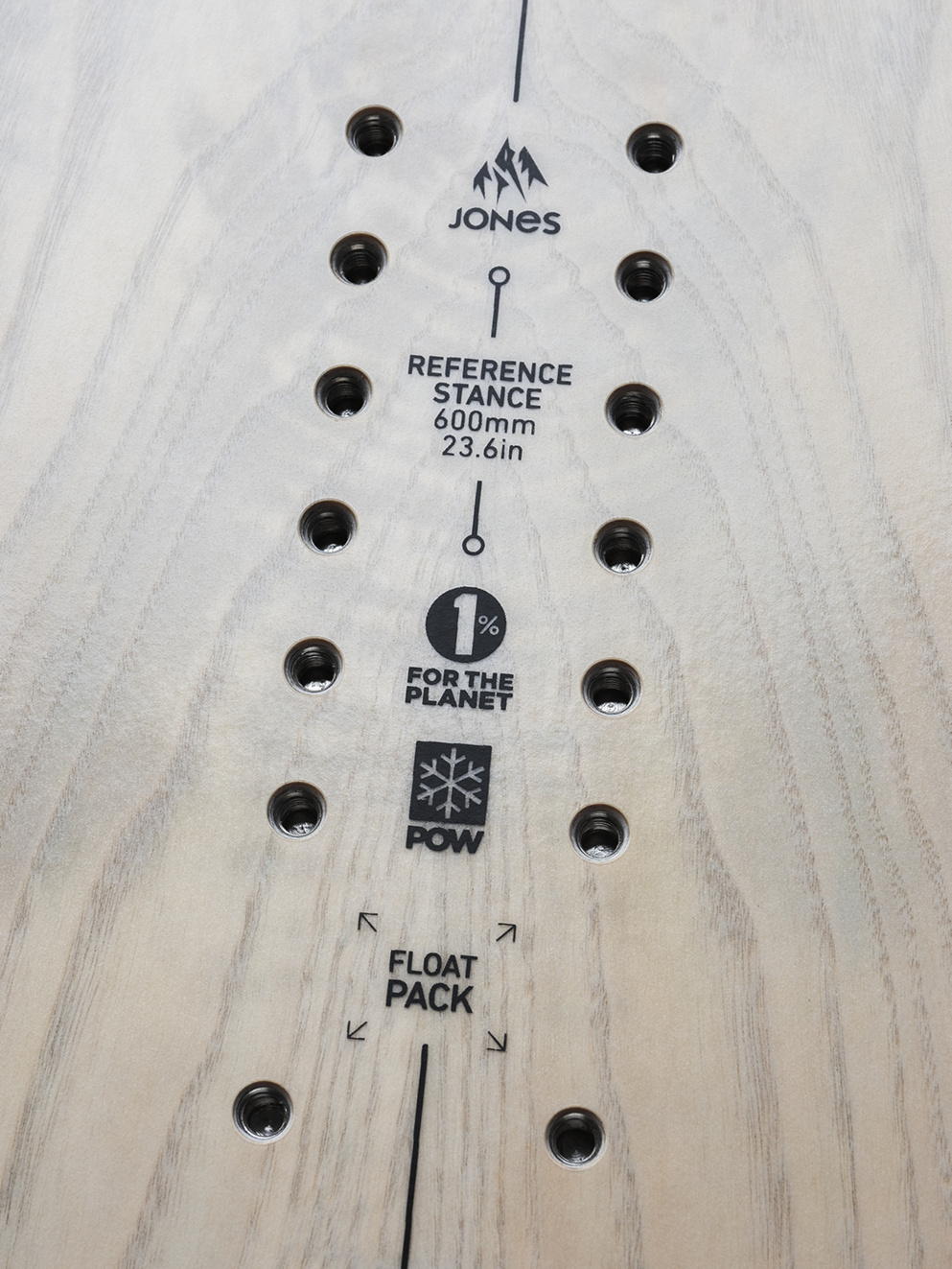 Jones Snowboards Flagship 2025 Snowboard wood veneer
