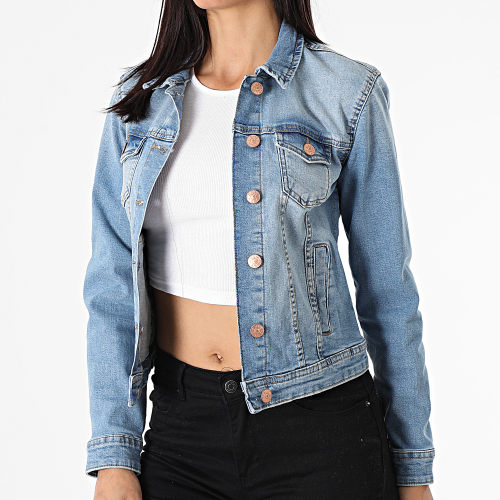 Veste Jean Femme Tia Life Bleu Denim