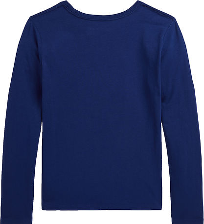 Polo Ralph Lauren Bluse - Blå m. Bamse