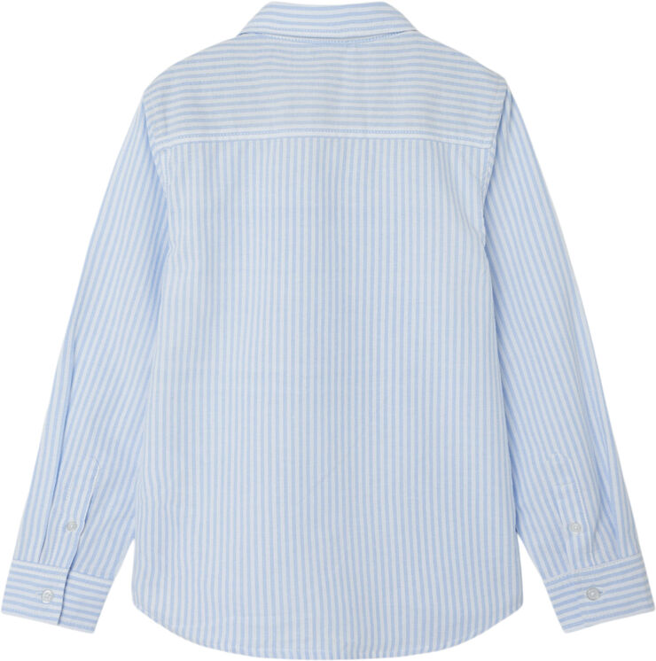 Name It NKMNEWSA LS SHIRT NOOS Campanula/bright white